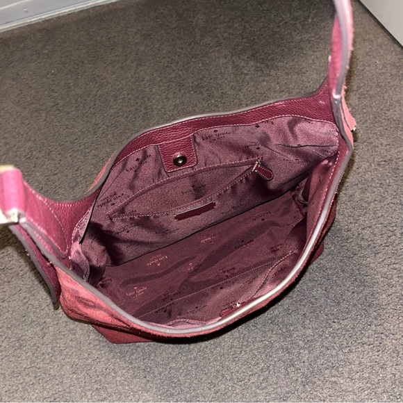 Kate Spade 454 Suede Large Shoulder Bag - Picture 10 of 12